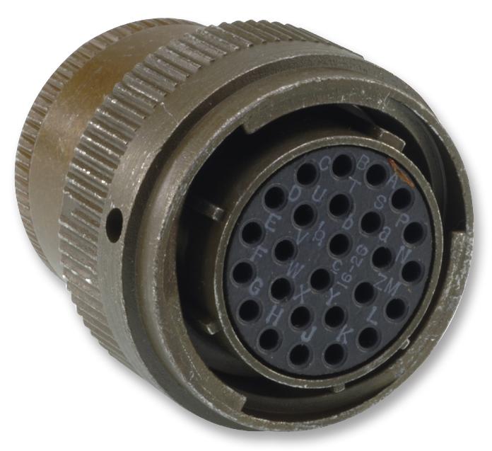 KPSE06E24-61P CONNECTOR, CIRCULAR, SIZE 24, 61WAY ITT CANNON