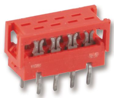 1-215570-6 CONNECTOR, RIBBON, 28AWG, 16WAY AMP - TE CONNECTIVITY