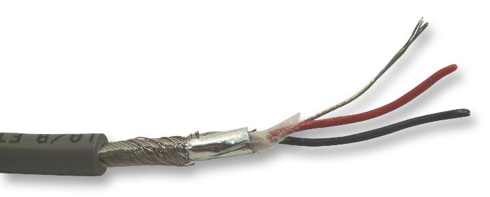 86003CY DATA CABLE 28AWG, SCRN 3CORE,  PER M ALPHA WIRE
