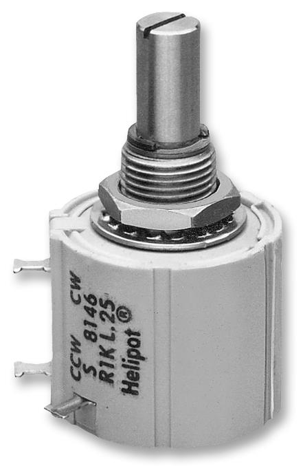 8146R10KL.25 POTENTIOMETER, 7/8, 10 TURN 10K TT ELECTRONICS / BI TECHNOLOGIES