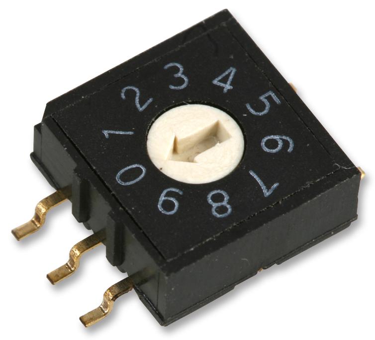 MCRM2AF-10R ROTARY DIP SWITCH, SMD MULTICOMP PRO