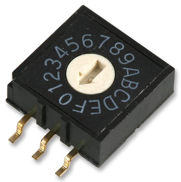 MCRM2AF-16R ROTARY DIP SWITCH, SMD MULTICOMP PRO