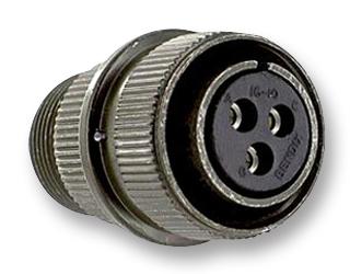 MS3106A10S-2S-RES CONNECTOR, CIRCULAR, 10S-2, 1WAY AMPHENOL INDUSTRIAL