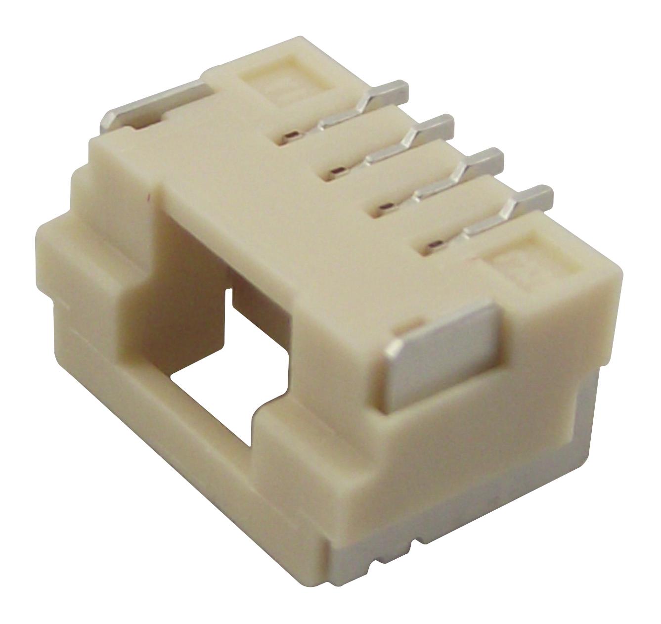 502382-0470 CONNECTOR, RCPT, 4POS, 1ROW, 1.25MM MOLEX