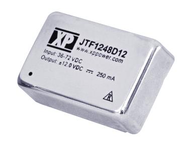 JTF1224D12 CONVERTER, DC/DC, 12W, +/-12V XP POWER