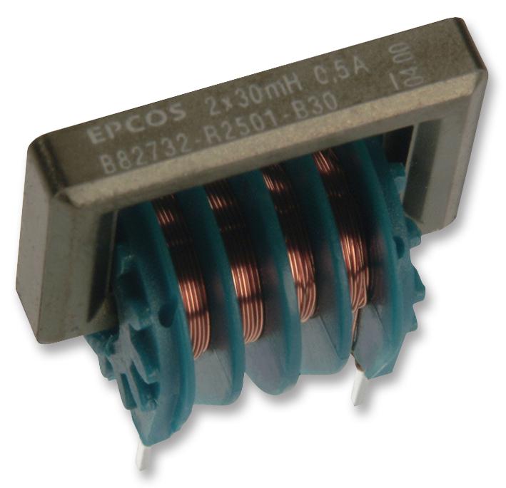 B82732R2901B030 CHOKE, D CORE, 27MH, 0.9A EPCOS