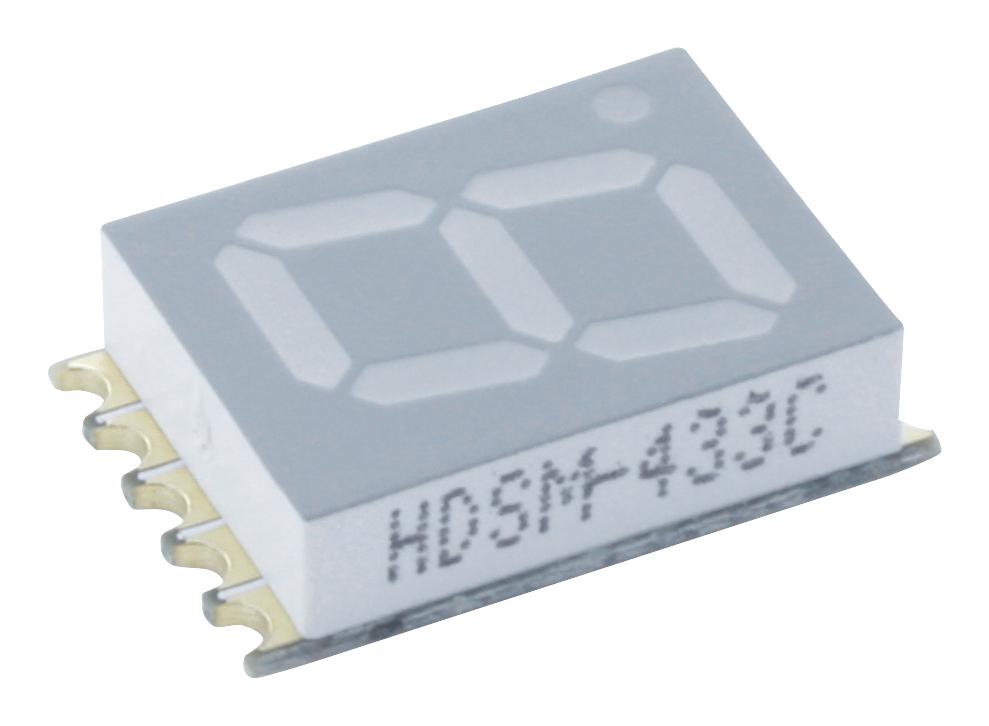 HDSM-283B LED DISPLAY, SMD, 7MM, BLUE, CC BROADCOM
