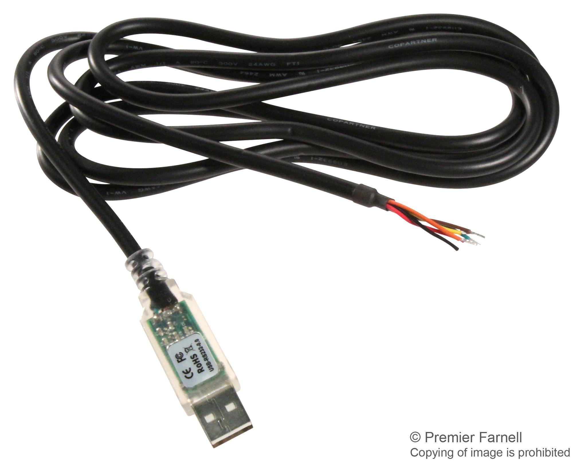 USB-RS232-WE-1800-BT_0.0 CABLE, USB A - RS232, SERIAL CONVERTOR FTDI