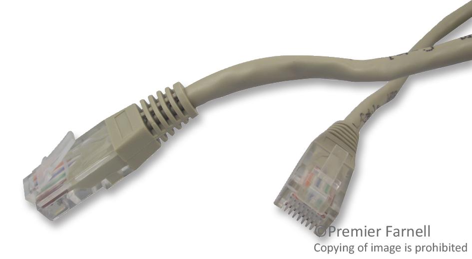 PS11038 PATCH LEAD,  CAT 5E,  15M GREY PRO SIGNAL