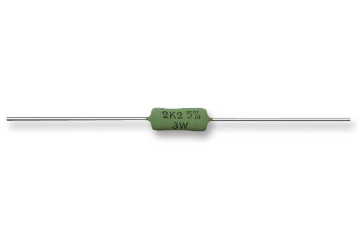 ER58100RJT RES, 100R, 5%, 7W, AXIAL, WIREWOUND CGS - TE CONNECTIVITY