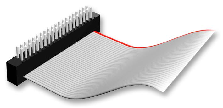 FFMD-25-01 HEADER, IDC, 1.27MM, 50WAY SAMTEC