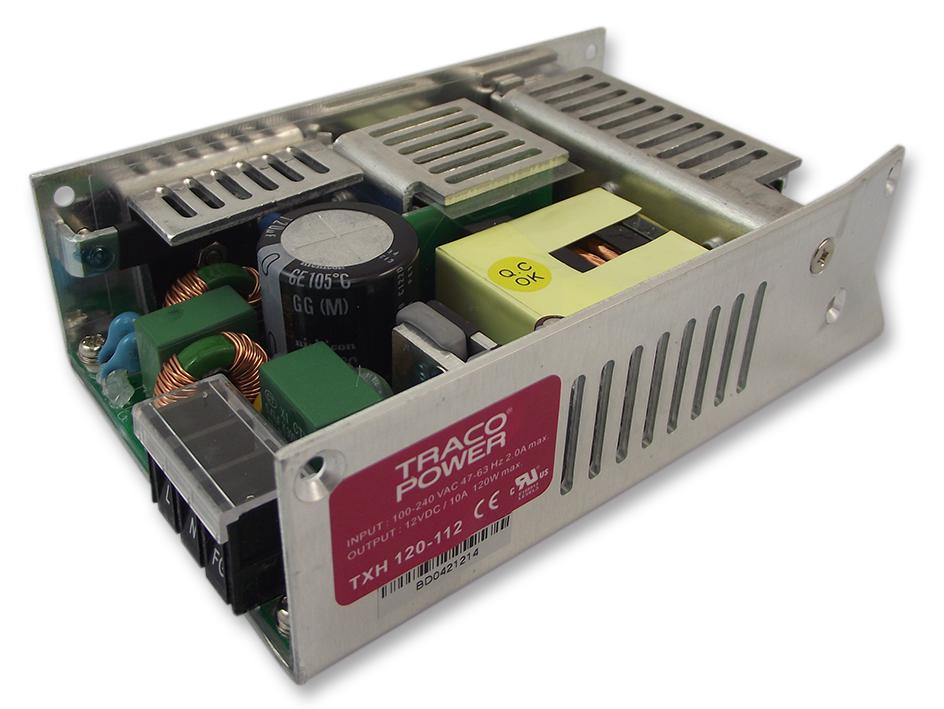 TXH 120-124 PSU, AC TO DC, 120W, 24V, 5A TRACO POWER