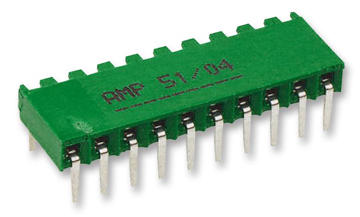 1-216602-0 CONNECTOR, 10WAY, R/A, 2.54 AMP - TE CONNECTIVITY