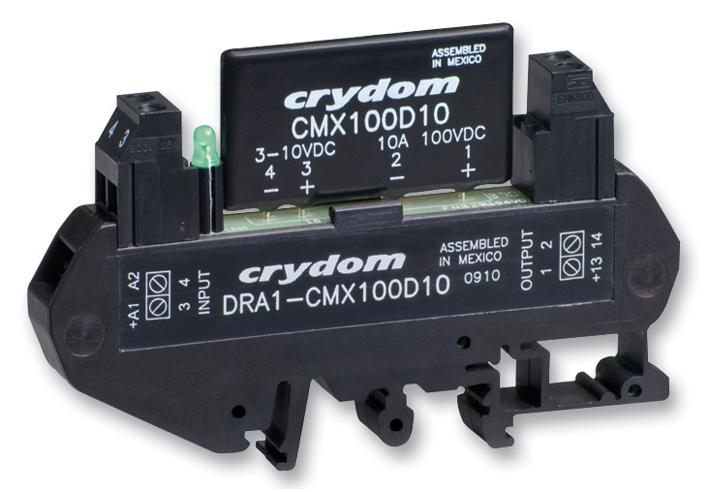 DRA1-CMXE100D6 SSR, DIN MODULE, 100VDC, 6A SENSATA/CRYDOM