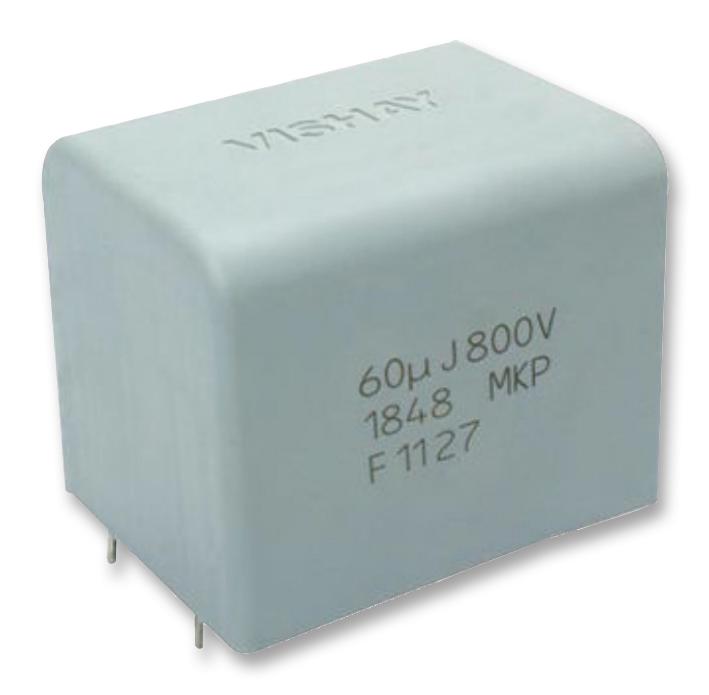 MKP1848 680 704Y5 CAP, 80µF, 800V, 5%, PP, THROUGH HOLE VISHAY