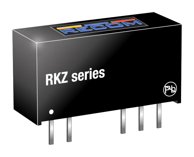 RKZ-0505S/HP DC-DC CONVERTER, MEDICAL, 5V, 0.4A RECOM POWER