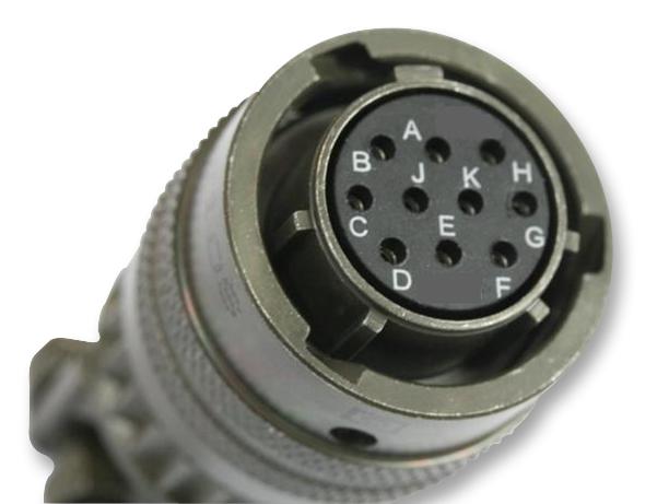 85136A2025PY50 CIRCULAR CONN, CABLE MOUNT PLUG, 20-25 SOURIAU-SUNBANK / EATON
