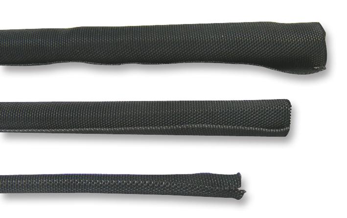 KPT WRAP 19MM BLK BRAID, RETROFIT, BLACK, 19MM, 25M MULTICOMP PRO