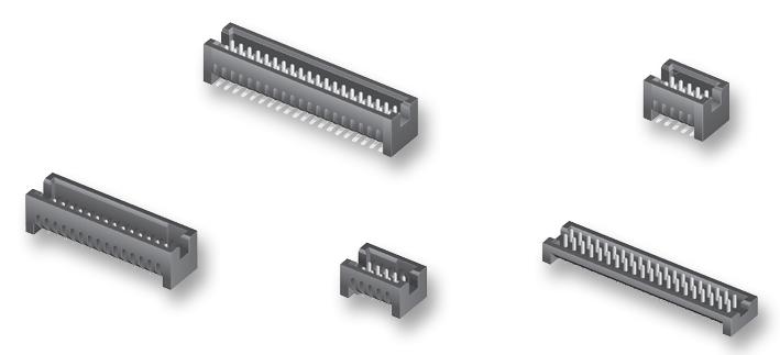 TFM-110-02-S-D CONNECTOR, HEADER, 20POS, 2ROW, 1.27MM SAMTEC