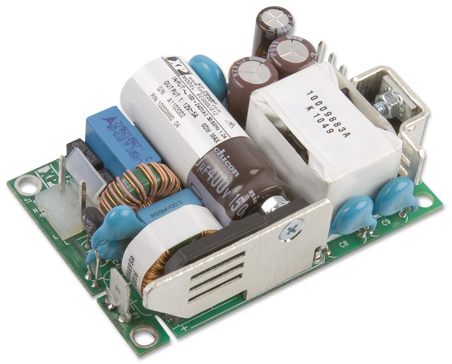 ECS60US48 POWER SUPPLY, AC-DC, MEDICAL, 48V, 1.25A XP POWER