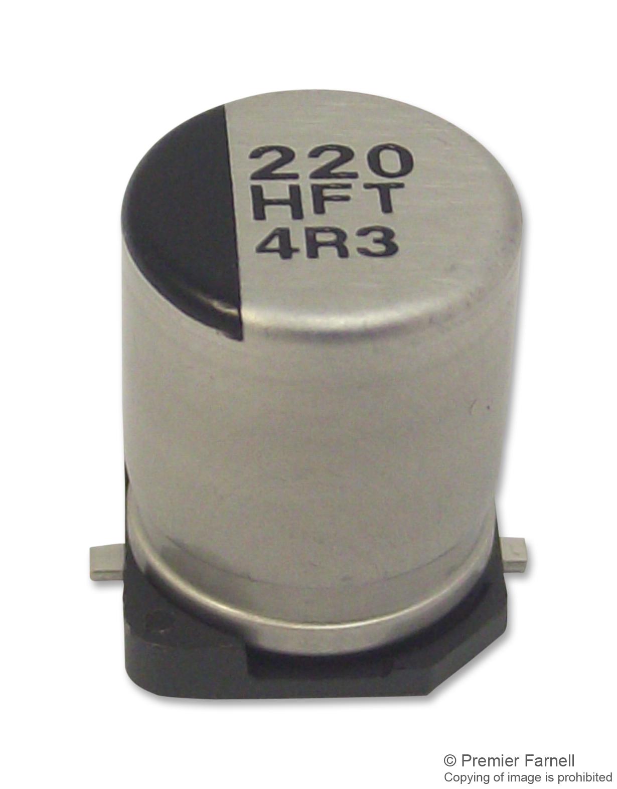 EEEFT1H221AP CAP, 220µF, 50V, RADIAL, SMD PANASONIC