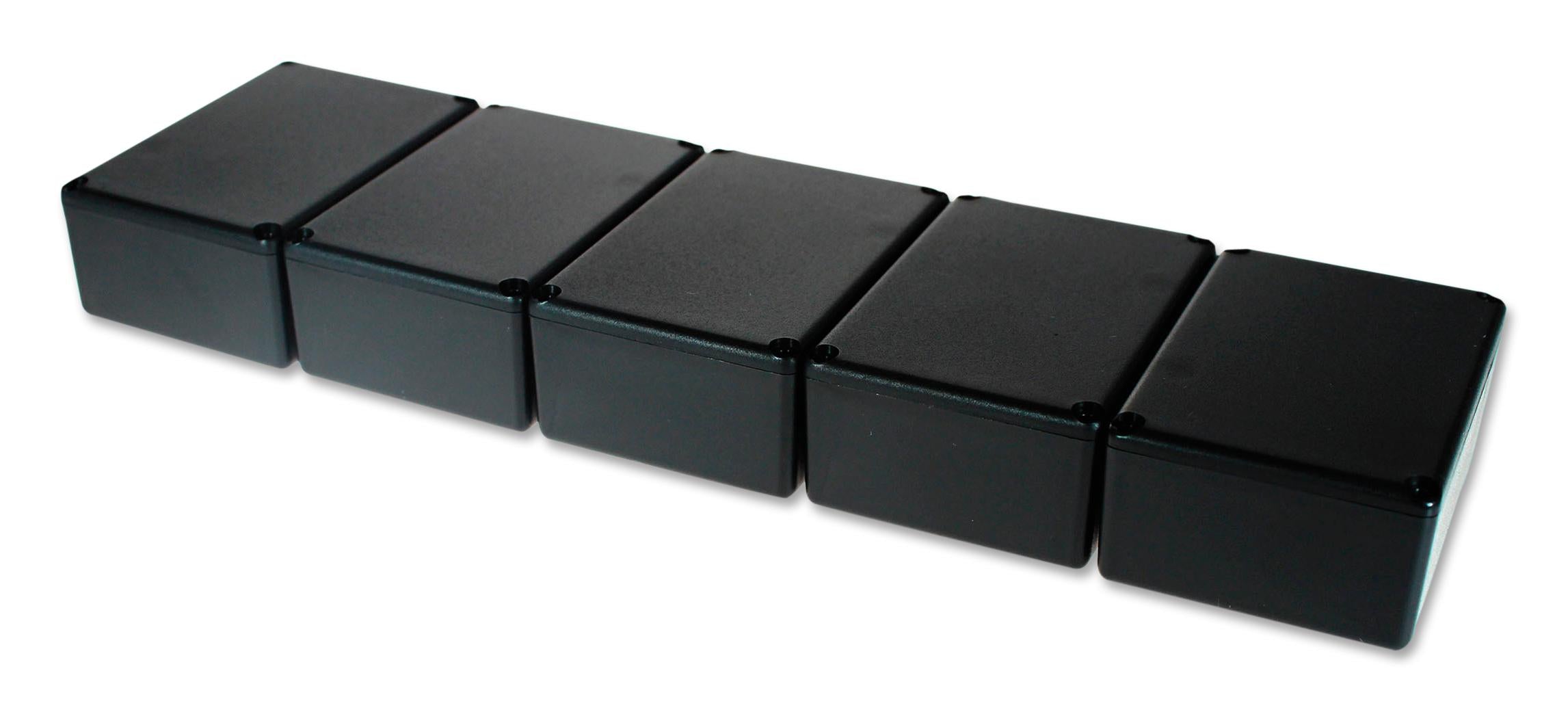 RX2007/S-5 BOX, ABS, BLACK, 20X46X32MM, PK5 CAMDENBOSS