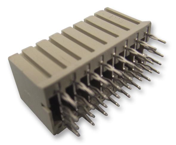 120953-5 BACKPLANE CONN, RCPT, 8POS, 1ROW, 3MM AMP - TE CONNECTIVITY