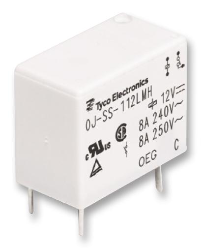 OJE-SS-112LM,000 RELAY, SPST-NO, 250VAC, 30VDC, 3A OEG - TE CONNECTIVITY