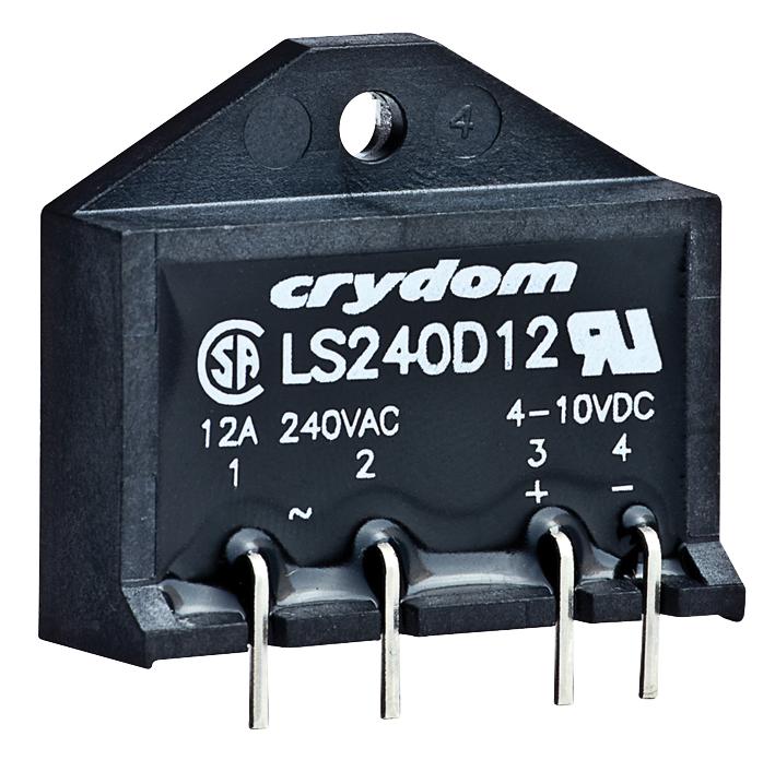 LSE240D12 SOLID STATE RELAY, SPST, 12A, 20-28VDC SENSATA/CRYDOM