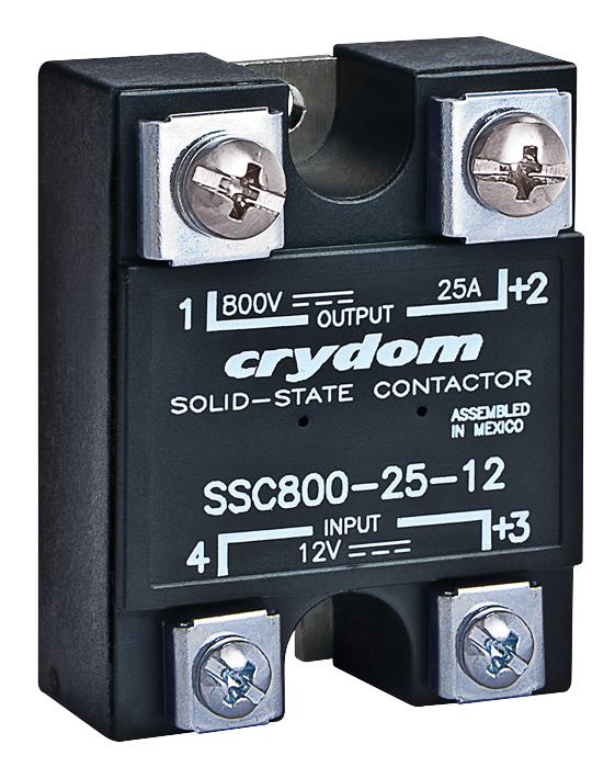 SSC1000-25-24 SSR, 1000VDC/25A, 24VDC IN SENSATA/CRYDOM