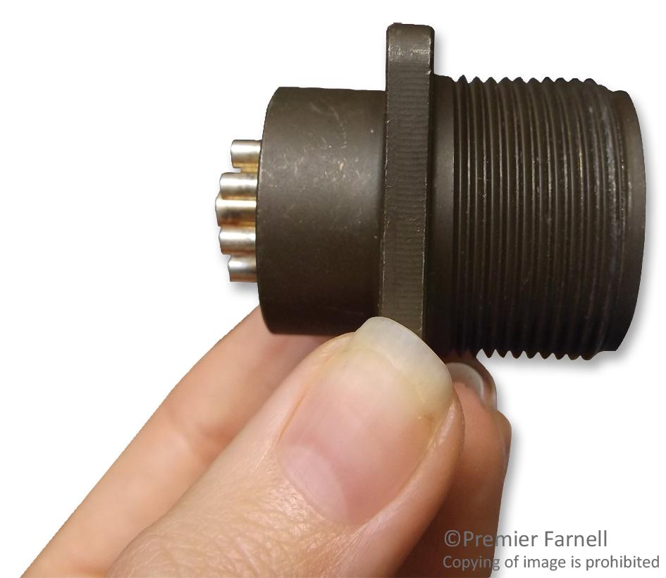 CA3102E16-10PA206 CIRCULAR, SIZE 16, 3WAYS, PIN ITT CANNON