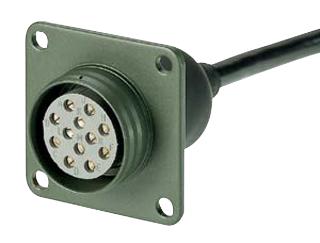 VG95234A-28-22PN CIRCULAR, SIZE 28, 6WAYS, PIN ITT CANNON