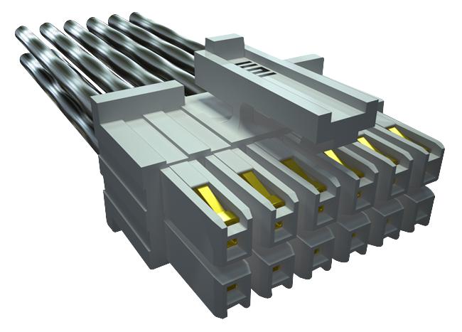 IPD1-20-D-K RECEPTACLE HOUSING, 40POS, PA66 SAMTEC