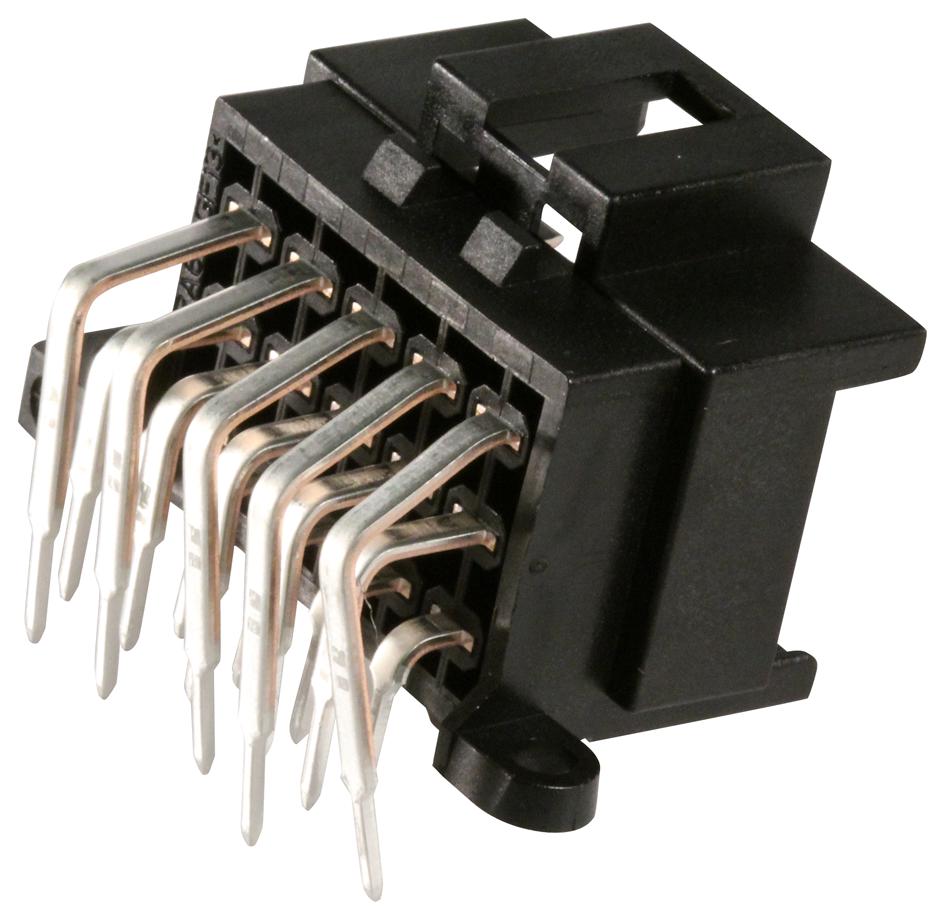 9-966140-5 HEADER, R/A, JR. POWER TIMER, 6 WAY AMP - TE CONNECTIVITY