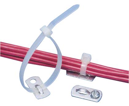 MBMS-S10-CY CABLE TIE MOUNT, ALUMINIUM, NATURAL PANDUIT