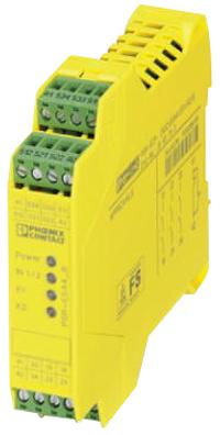 PSR-SCP-24UC/ESA4/3X1/1X2/B RELAY, SAFETY, 3NO, 1NC, 250V, 6A PHOENIX CONTACT