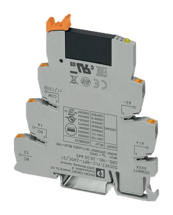 PLC-OPIT- 24DC/ 48DC/100 PLC OPTOCOUPLER, D/RAIL, 24DC/48DC PHOENIX CONTACT