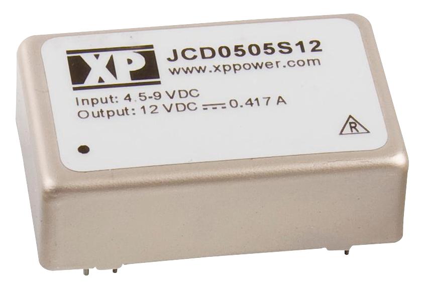 JCD0524D09 DC/DC CONVERTER, 5W, +/-9V, DIP-24 XP POWER