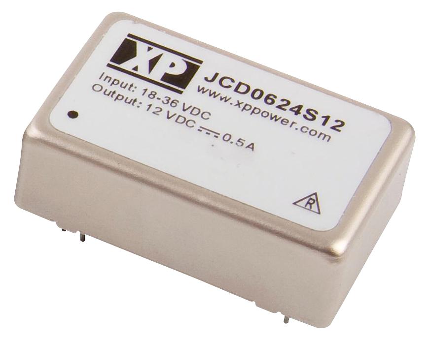JCD0612S24 DC/DC CONVERTER, 6W, 24V, DIP-24 XP POWER