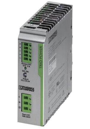 TRIO-PS/1AC/24DC/5.0 PSU, DIN RAIL, 24V, 5A PHOENIX CONTACT