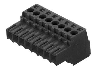 1615700000 TERMINAL BLOCK, PLUGGABLE, 8POS, 14AWG WEIDMULLER