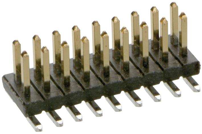 M50-3600642 HEADER, STRAIGHT, SMT, 1.27MM, 12WAY HARWIN