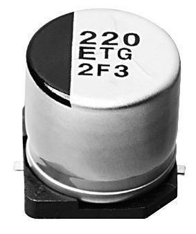 EEETG2A100P CAP, 10µF, 100V, SMD PANASONIC