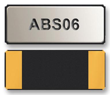 ABS06-32.768KHZ-1-T CRYSTAL, 32.768KHZ, 12.5PF, 2MM X 1.2MM ABRACON