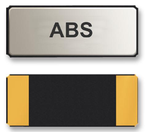 ABS07-32.768KHZ-7-T CRYSTAL, 32.768KHZ, 7PF, 3.2MM X 1.5MM ABRACON