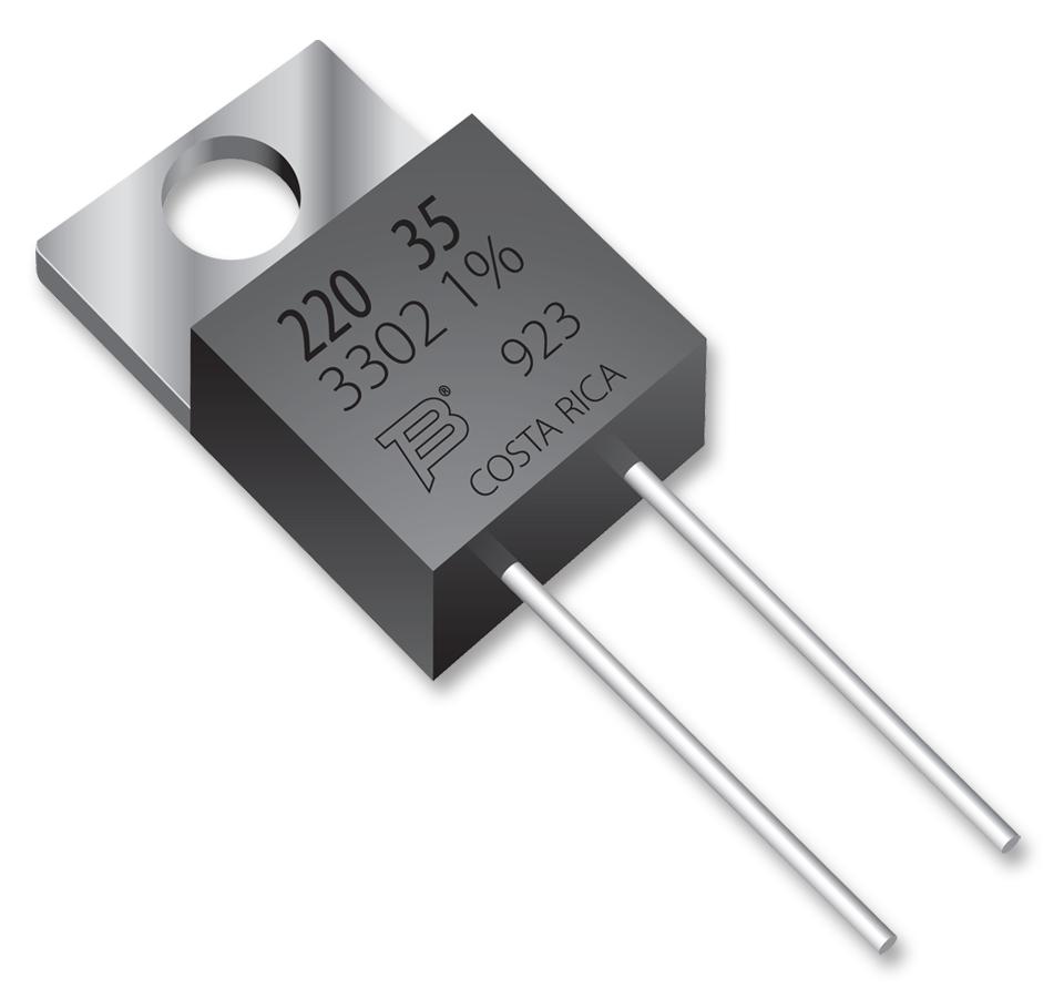PWR220T-35-1000J RES, 100R, 35W, TO-220, THICK FILM BOURNS