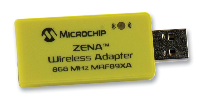 AC182015-2 WIRELESS ADAP, ZENA, MRF89XA, 868MHZ MICROCHIP