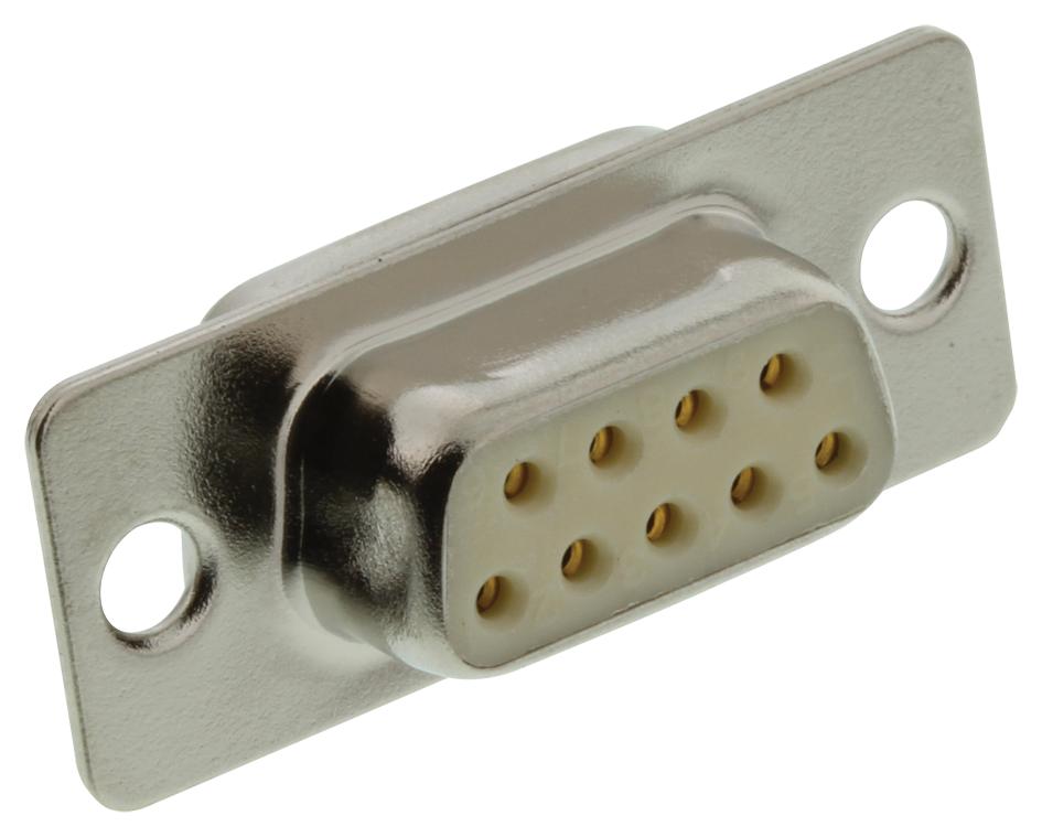 172-E09-203R001 CONNECTOR, D SUB, RECPT, SOLDER, 9WAY NORCOMP