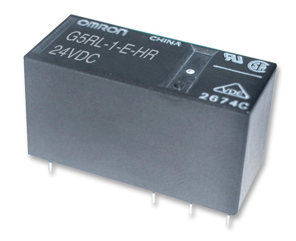 G5RL-1A-E-HR-5DC RELAY, SPST-NO, 277VAC, 24VDC, 16A OMRON