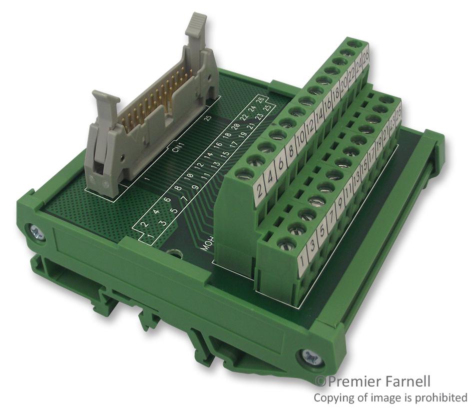 MOH-10 TB, INTERFACE, IDC 10P PLUG, TB 10P MULTICOMP PRO